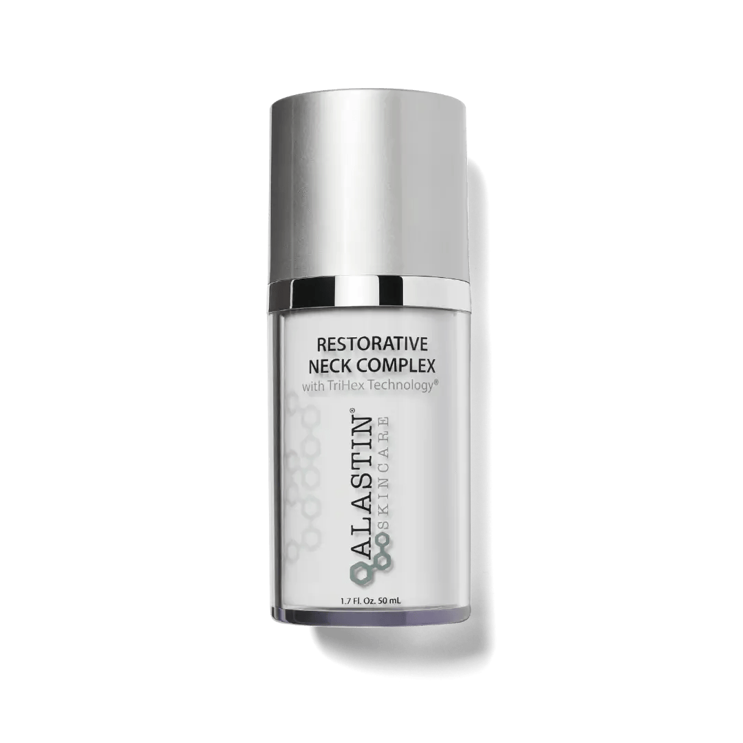 Alastin Skincare Restorative Neck Complex for firm and smooth skin.