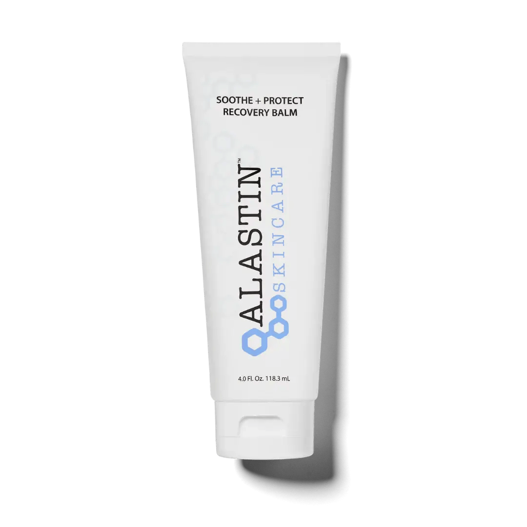 Alastin Skincare Soothe + Protect Recovery Balm for post-procedure skin care.