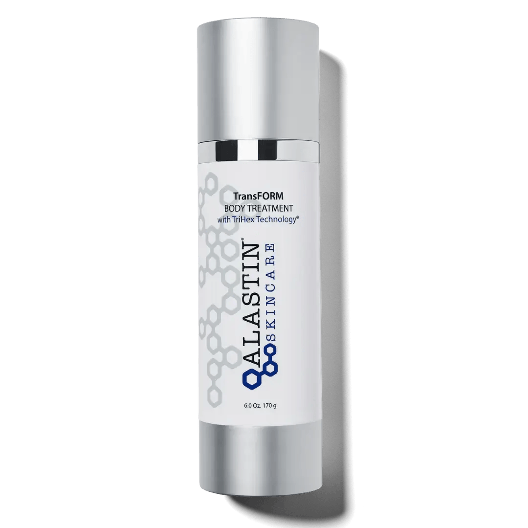 Alastin Skincare TransFORM Body Treatment with TriHex Technology.