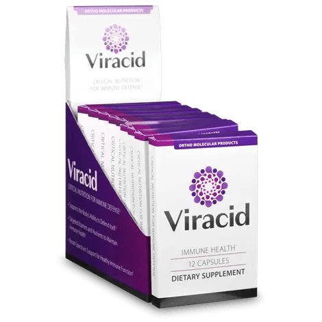 Viracid Immune Health dietary supplement, 12 capsules per pack